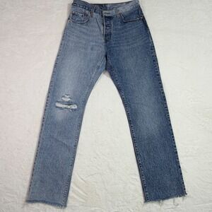 Levi's 501 Original Two-Tone Split Wash Straight Leg Jeans W29 L30